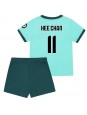 Billige Wolves Hee-chan Hwang #11 Bortedraktsett Barn 2025-26 Kortermet (+ Korte bukser)